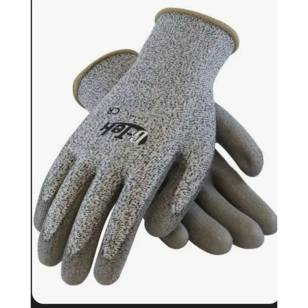 2 Pack Cut Resistant Gloves Hand Protection PolyKor Pip G-Tek16-150L Medium
